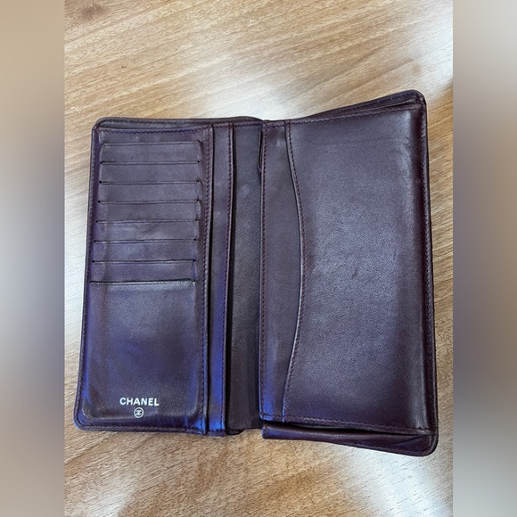 Chanel long lambskin wallet - Picture 5 of 14